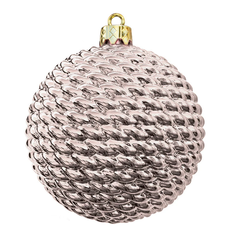 Round Woven Commercial Ornaments (Set Of 12) 3 Sizes 4 Round Woven Commercial Ornaments (Set Of 12) 3 Sizes - Image 2